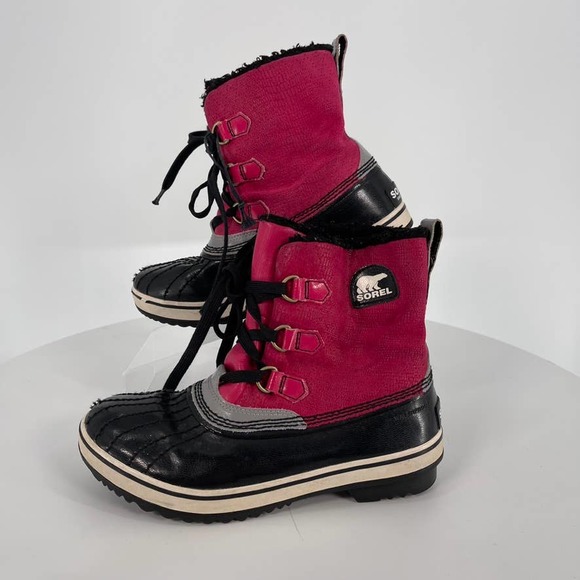 Sorel Other - Sorel Snow Boots Pink Kids Size 4